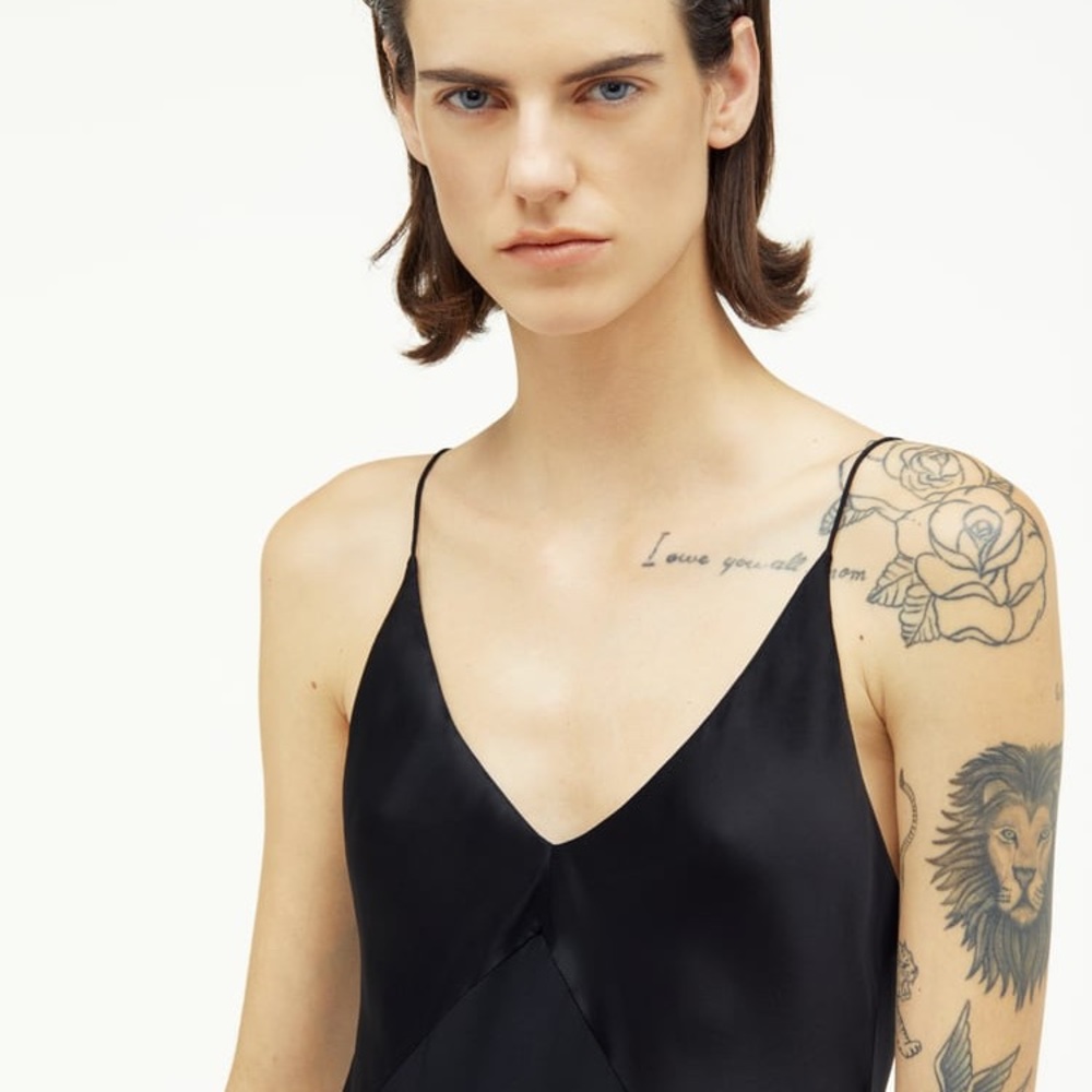 ZARA x NARCISO RODRIGUEZ SLIP DRESS - Picture 10 of 11